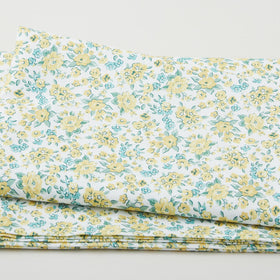 Blossom Bliss - Blooming Roses White 2 Yard Cut