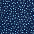 Seaing - Coastal Ditsy Navy 2 Yard Cut