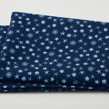 Seaing - Coastal Ditsy Navy 2 Yard Cut
