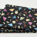 Happiest Hour - Cocktail Deco Black 2 Yard Cut