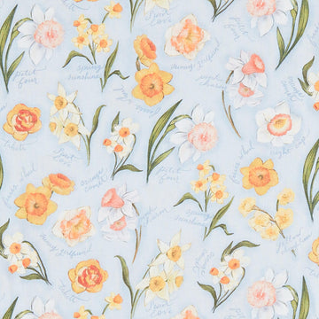 Flower Market - Daffodils Multi 2 Yard Cut
