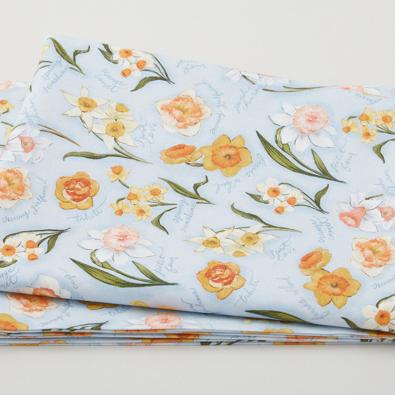 Flower Market - Daffodils Multi 2 Yard Cut