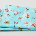 Primrose Garden - Primrose Medley Aqua 2 Yard Cut