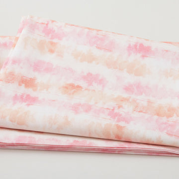 Primrose Garden - Shadow Stripe Creamsicle 2 Yard Cut