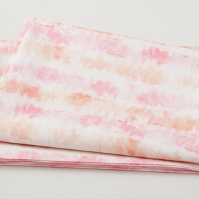 Primrose Garden - Shadow Stripe Creamsicle 2 Yard Cut