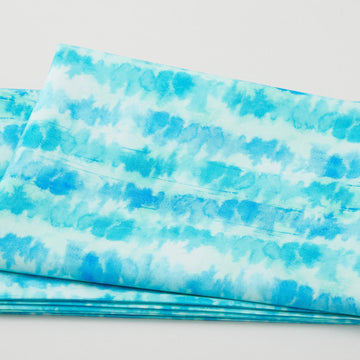 Primrose Garden - Shadow Stripe Seafoam 2 Yard Cut