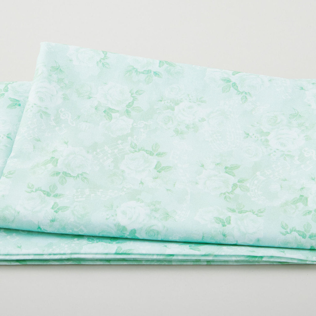 Spring Songs Flower Fairies - Soft Roses Sage 2 Yard Cut