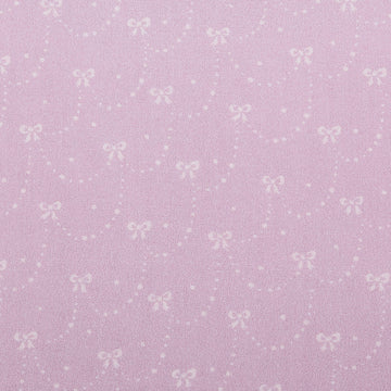 Budding Roses - Ribbon Trellis Violet 2 Yard Cut