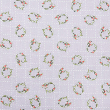 Budding Roses - Ring Around the Rosie Violet 2 Yard Cut
