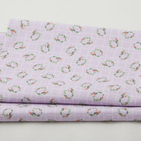 Budding Roses - Ring Around the Rosie Violet 2 Yard Cut