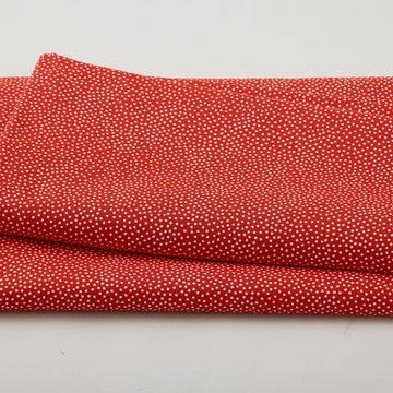 Garden Pindot - Red 5 Yard Cut