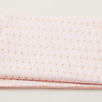 Wee Sparkle - Heart Sprinkles Confection Metallic 2 Yard Cut