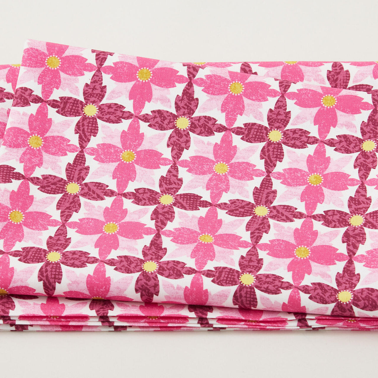 Indian Summer - Tea Flower Magenta 2 Yard Cut