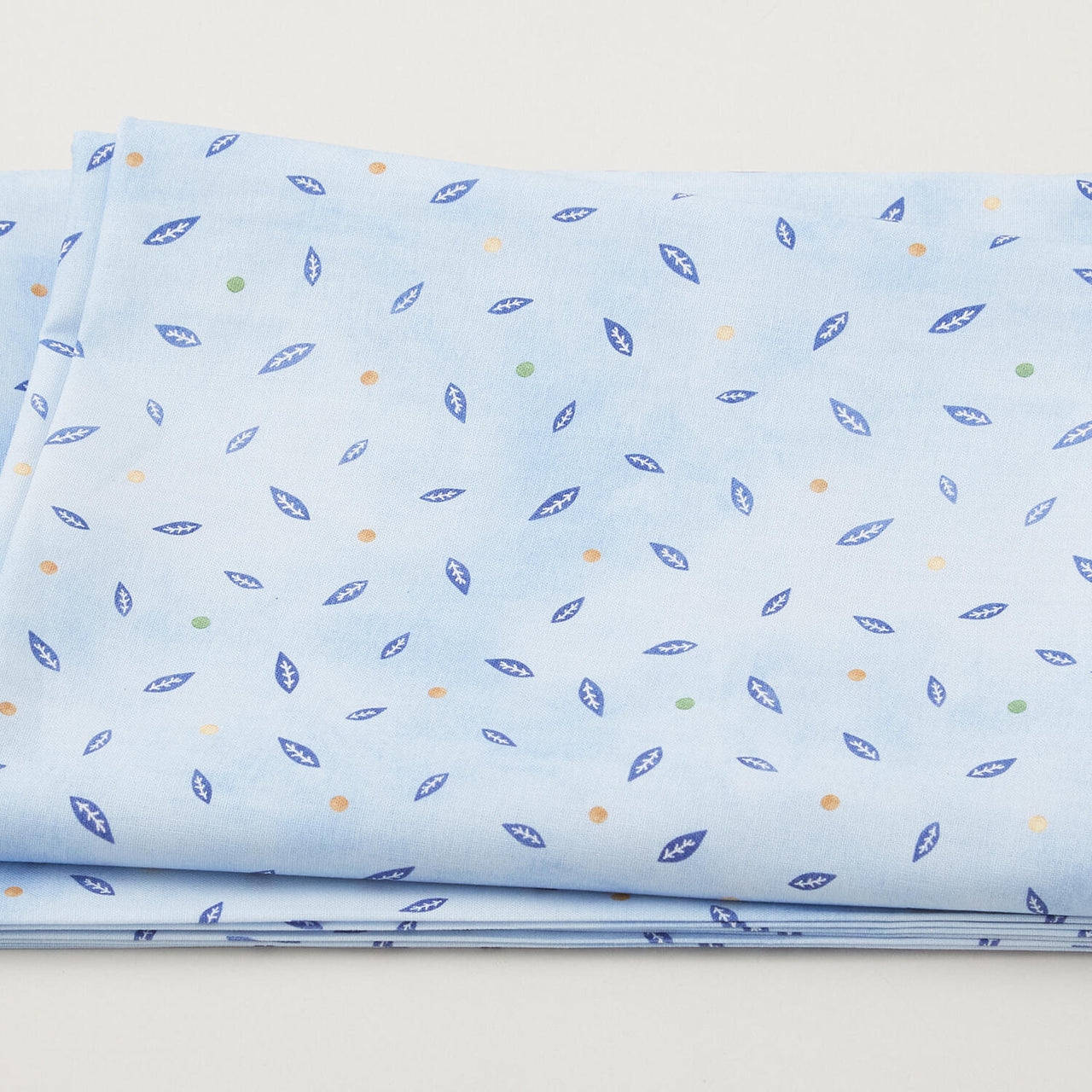 Avo Great Day - Avocado Leaf Blue 2 Yard Cut