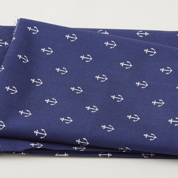 Best Of Sarah Jane - Anchors Away Navy 2 Yard Cut