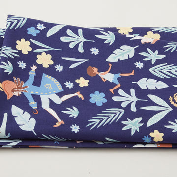 Peter Pan - Awfully Big Adventure Midnite 2 Yard Cut