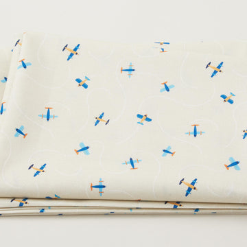 Aviation Adventures - Jet Stream Cream 2 Yard Cut