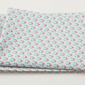 Positivi-Tea - Cute As A Button Gray 2 Yard Cut