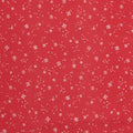 Dancing Snowflakes - Red 108" Wide 3 Yard Cut