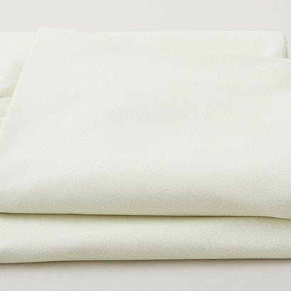 Garden Pindot - Alabaster 108" Wide 3 Yard Cut