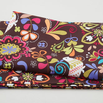 Birds Of Norway Espresso 2 Yard Cut
