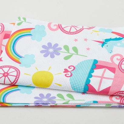 Rainbows & Unicorns Princess 2 Yard Cut