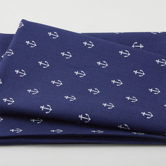 Best Of Sarah Jane - Anchors Away Navy 2 Yard Cut