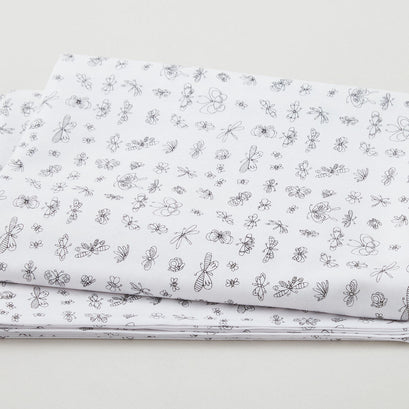 Black & White - Enjoy The Little Things White 2 Yard Cut