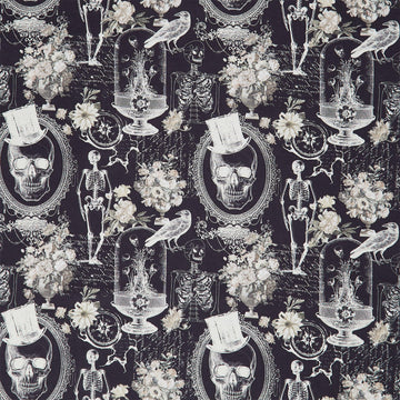 Boo-tiful - Nevermore Evermore Black Yardage