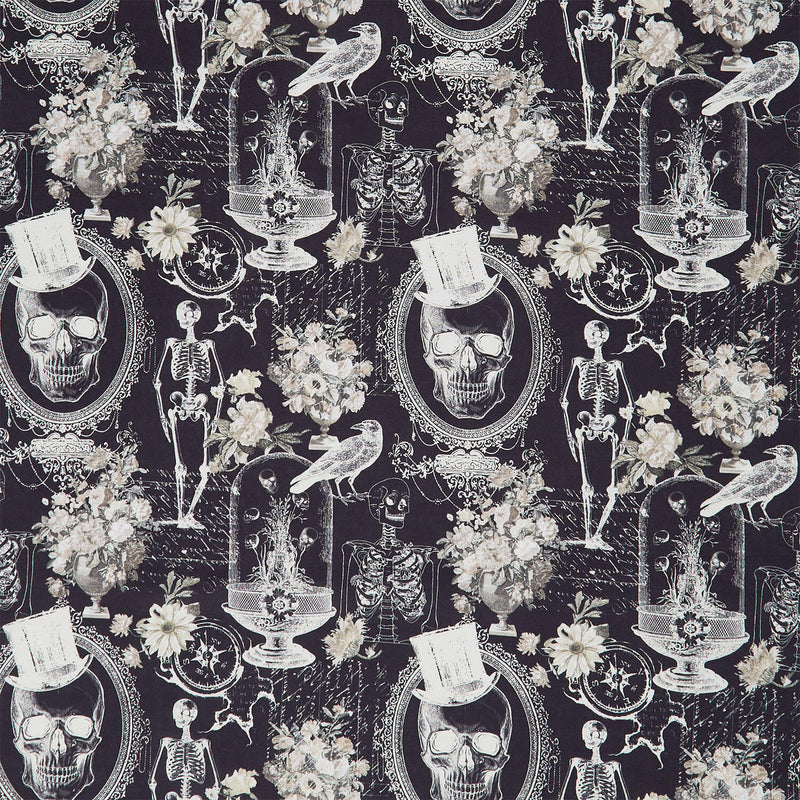 Boo-tiful - Nevermore Evermore Black Yardage