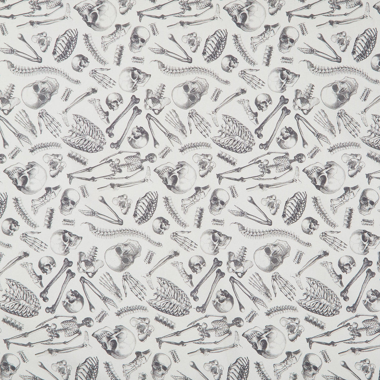 Boo-tiful - Mr. Bone Cream Yardage