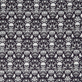 Boo-tiful - Spooky Damask Black Yardage