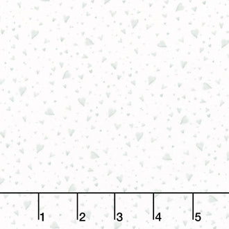Animal Babies - Heart And Soul Gray Yardage