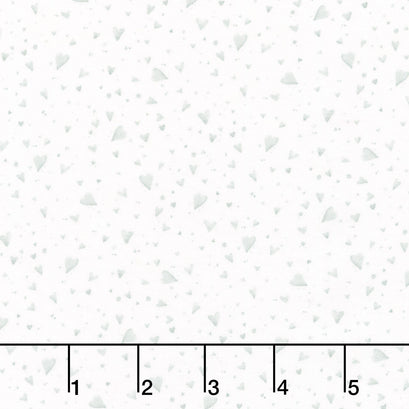 Animal Babies - Heart And Soul Gray Yardage