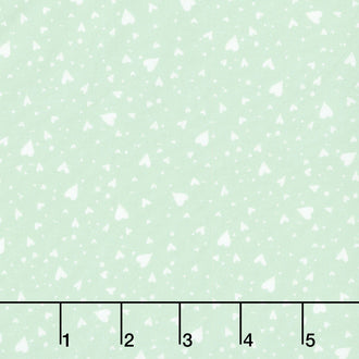Animal Babies - Heart And Soul Green Yardage