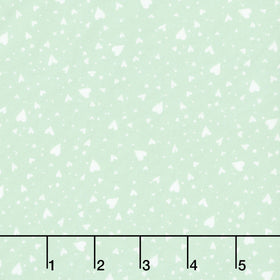 Animal Babies - Heart And Soul Green Yardage