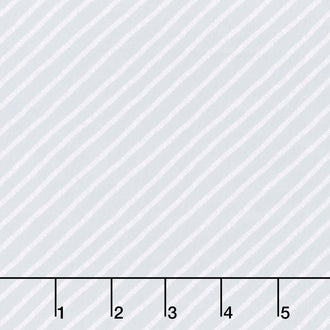 Most Wonderful Time Of The Year - Peppermint Candy Stripe Gray Yardage