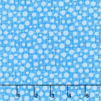 Hash Dot - Hash Dot Blue Yardage