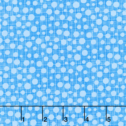 Hash Dot - Hash Dot Blue Yardage