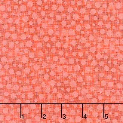 Hash Dot - Hash Dot Papaya Yardage