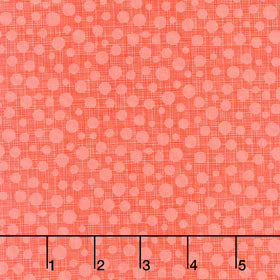 Hash Dot - Hash Dot Papaya Yardage