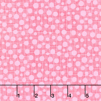 Hash Dot - Hash Dot Pink Yardage