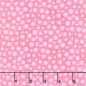 Hash Dot - Hash Dot Pink Yardage