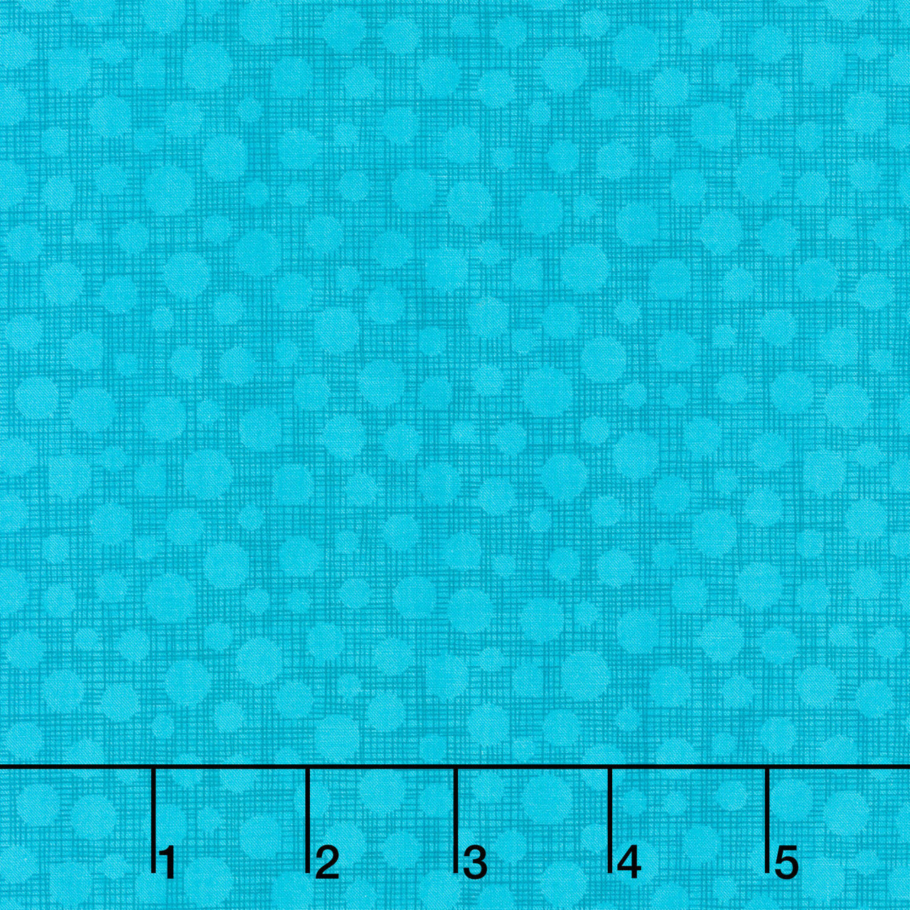 Hash Dot - Hash Dot Turquoise Yardage