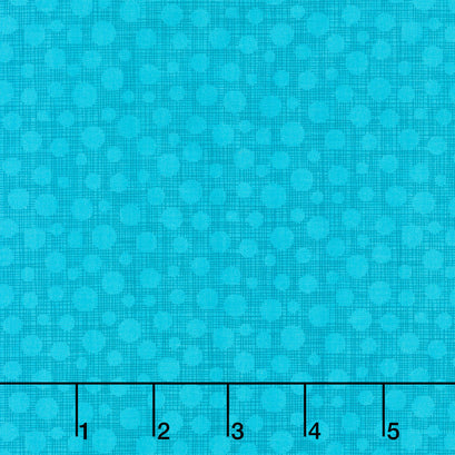 Hash Dot - Hash Dot Turquoise Yardage