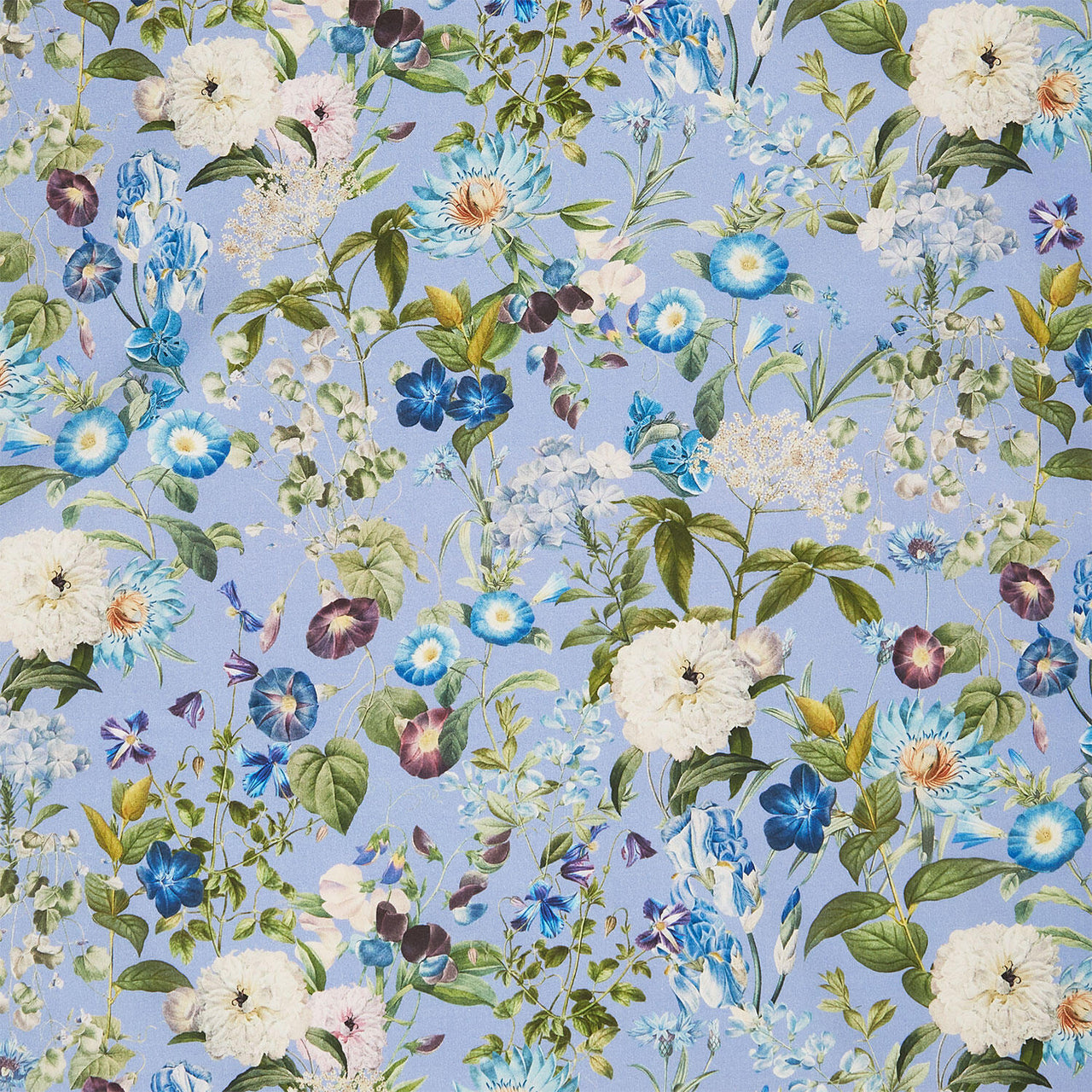 Botanical Garden - Beautiful Blooms Sky Yardage