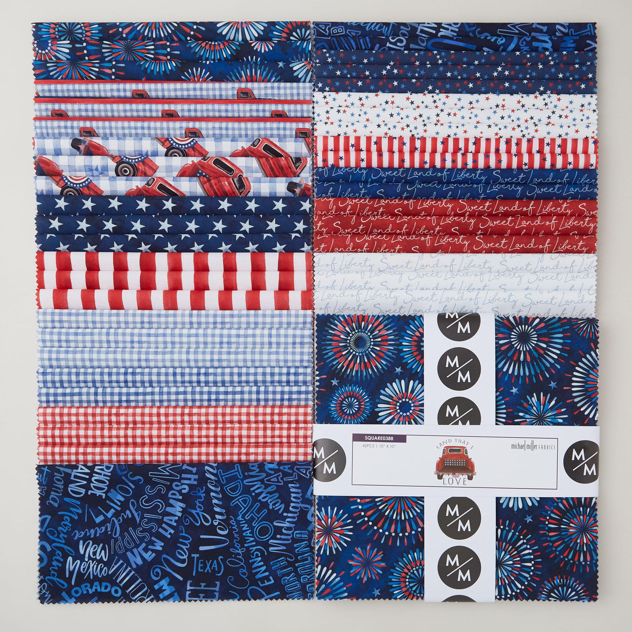 Land That I Love Favorites 10" Squares