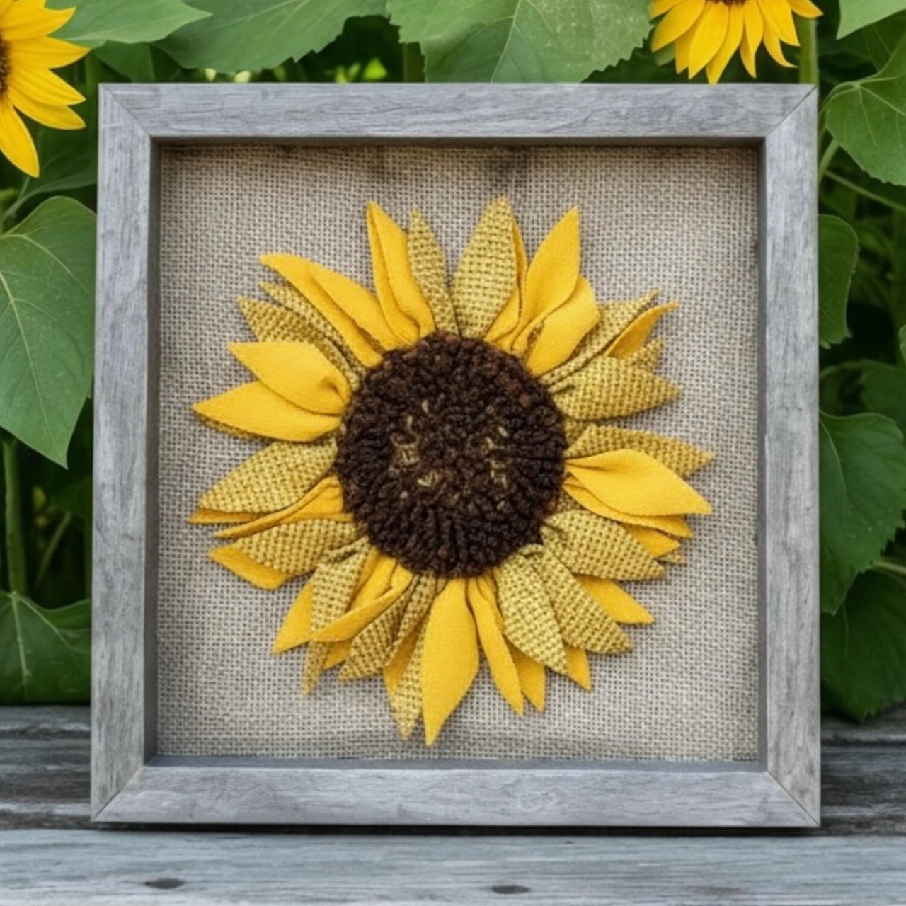 Sunflower Proddy And Punch Needle Kit