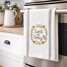 Sweet As Honey Embroidery Towel Kit