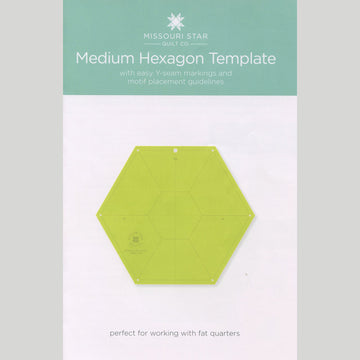 Missouri Star Medium Hexagon Template